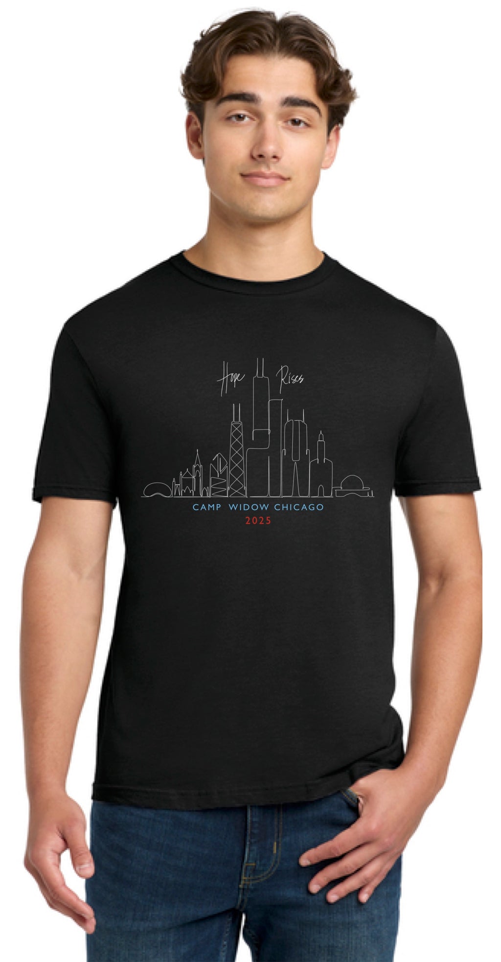Camp Widow Chicago Tee 2025