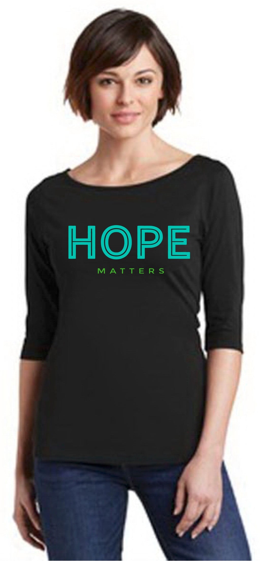 Hope Matters 3/4 Tee