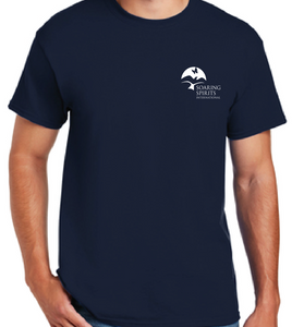 Navy SSI Logo Crew Neck Tee