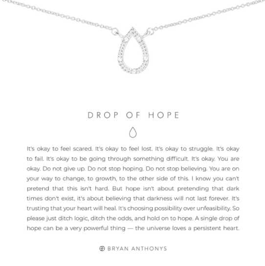 Mindful Message Necklaces                       (multiple styles available)