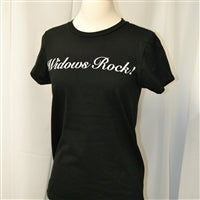 Widows Rock Tee - Black